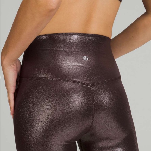 lululemon athletica Metallic Brown Leggings - Picture 5 of 5